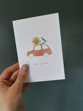 Load image into Gallery viewer, Just married card
