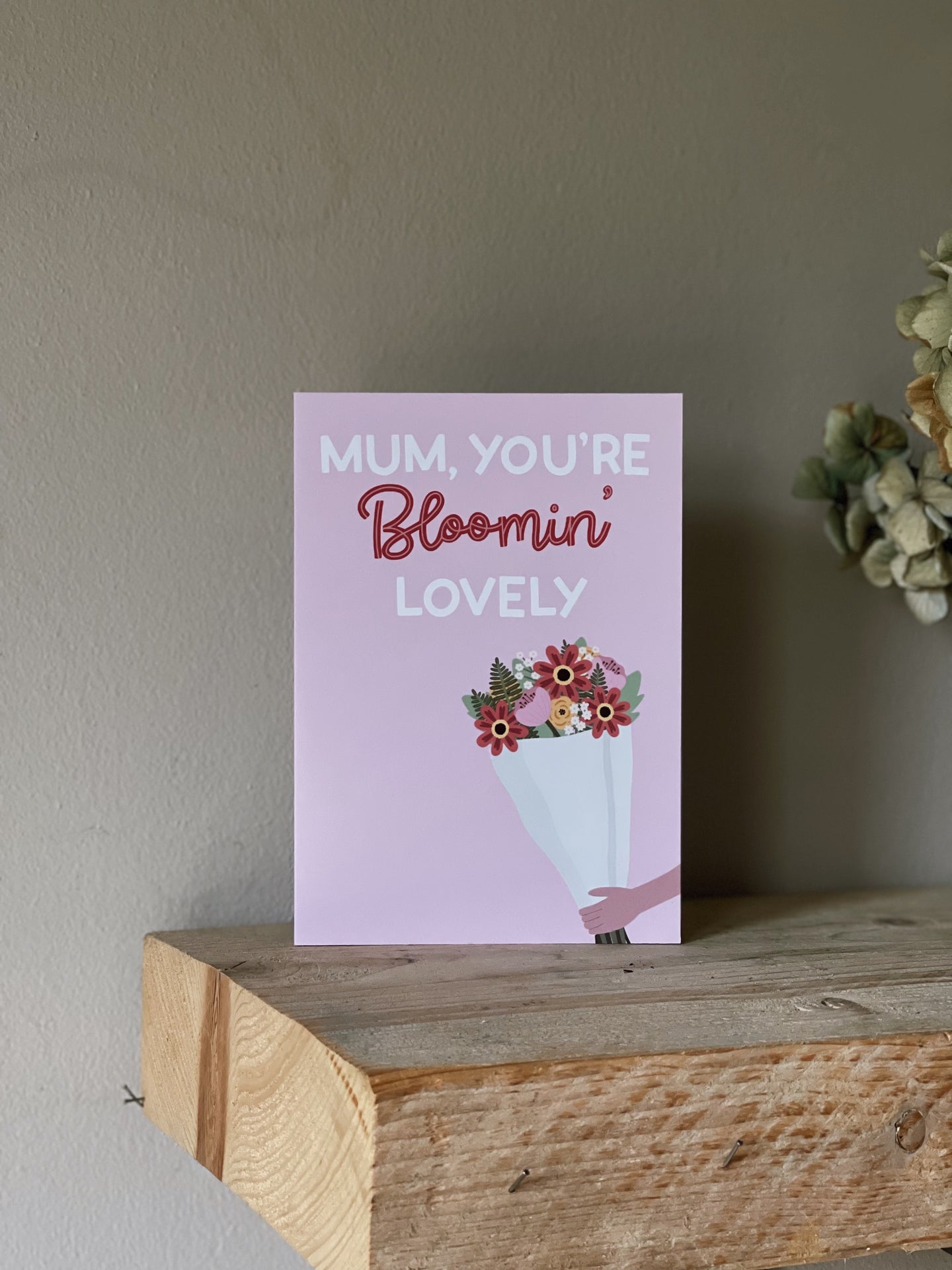 Blooming' lovely Mothers Day card