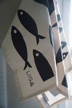 Load image into Gallery viewer, Fish tea towel
