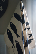 Load image into Gallery viewer, Fish tea towel

